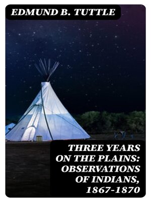 cover image of Three Years on the Plains